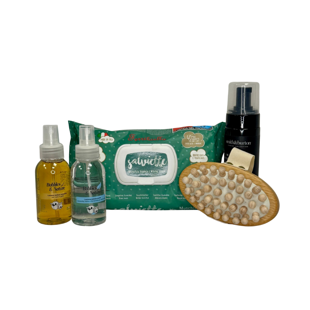 Basis Senior Box - verzorgingspakket voor oudere honden - Ottie's Dog Essentials