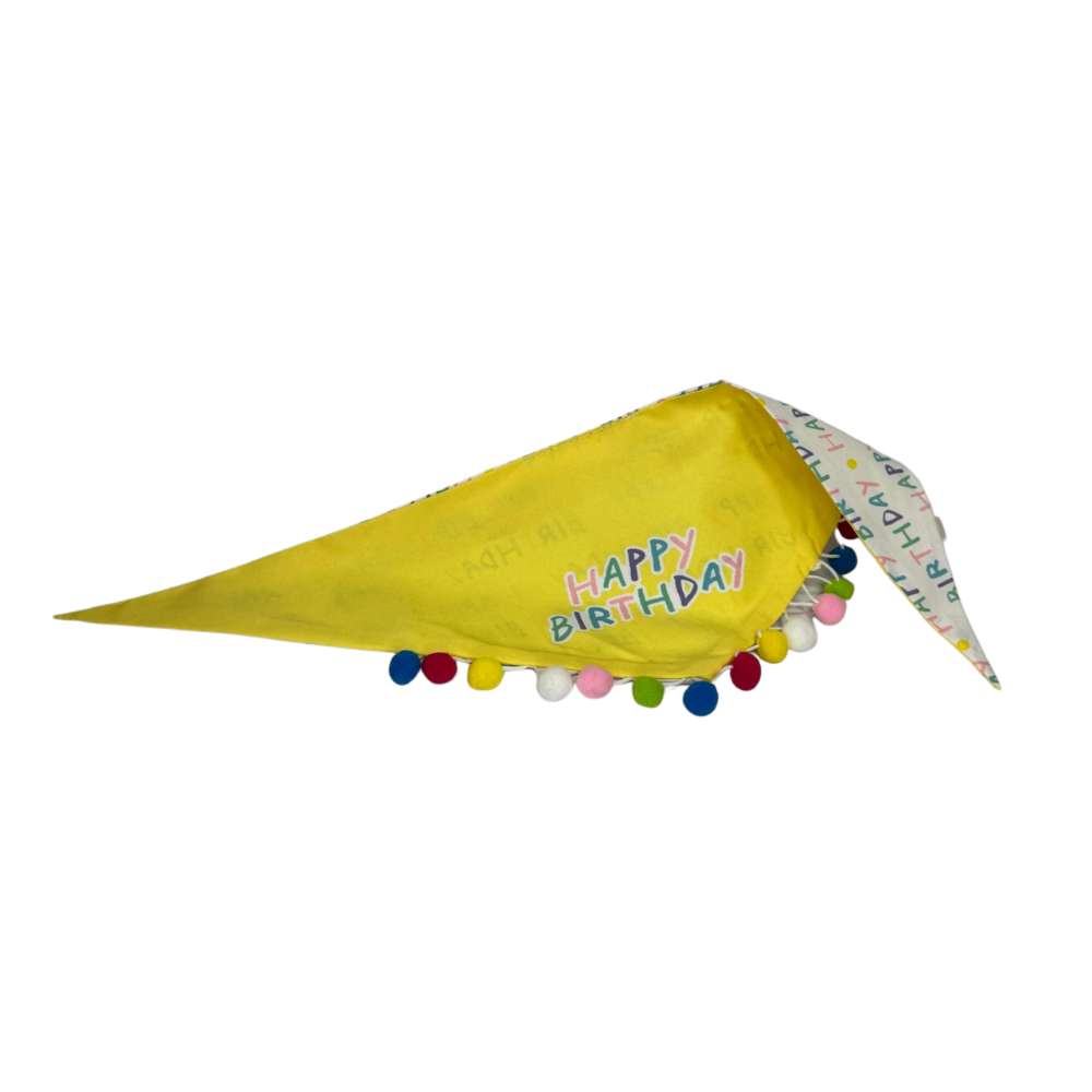 Feestbandana voor de verjaardag van je hondjes