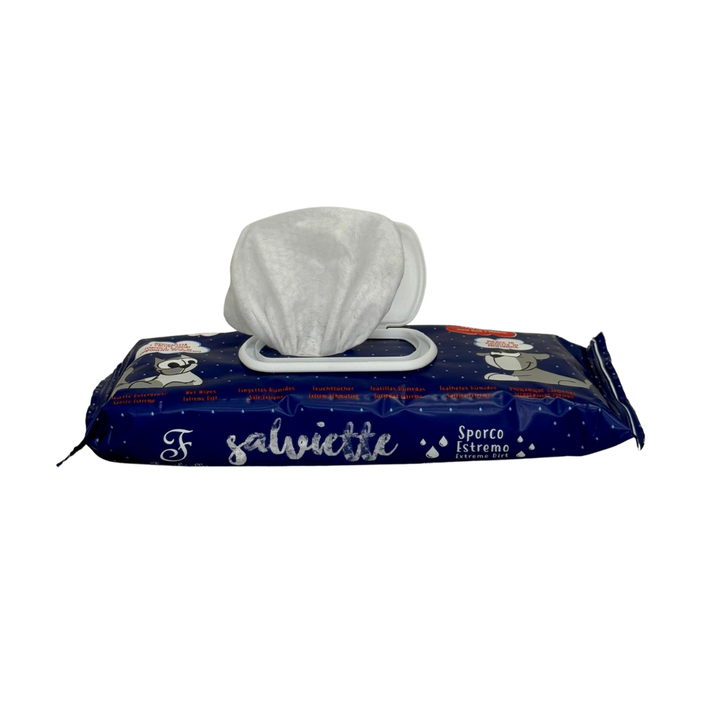 Schoonmaakdoekjes voor poten en vacht van Ferribiella - Wet Wipes Extreme
