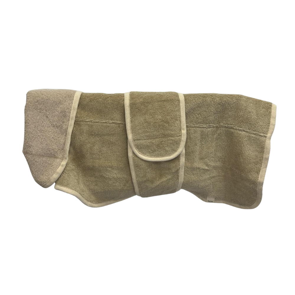 Zachte luxe badjas voor hondjes na bad of zwemmen -Ottie's Dog Essentials